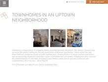 Tablet Screenshot of miramar-townhomes.com